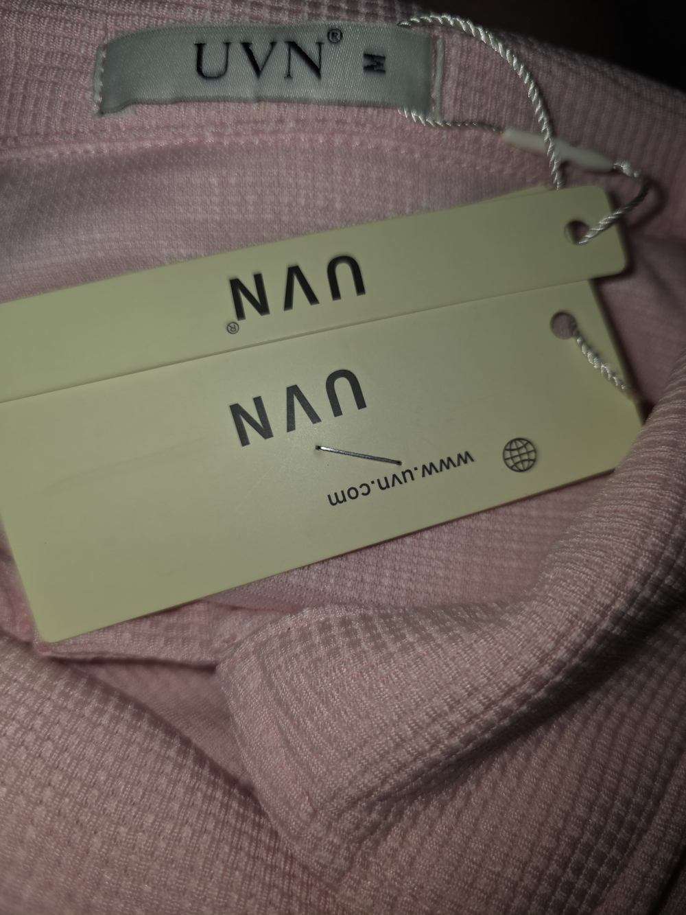 Pink Waffle Knit Shacket Oversized Button Down Shirt Jacket Soft Cozy Layering - Picture 6 of 10